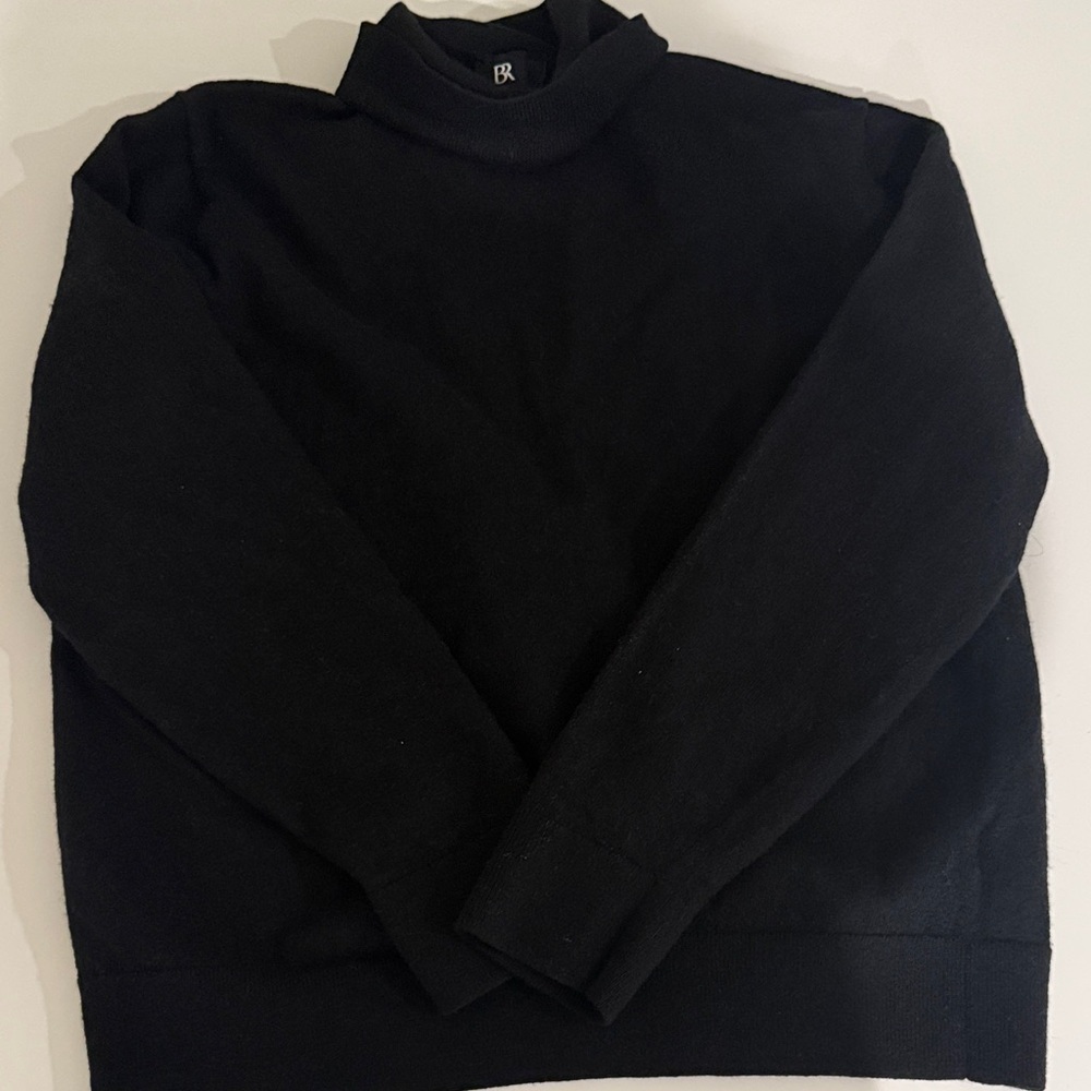 Banana Republic Men's Black Turtleneck Sweater